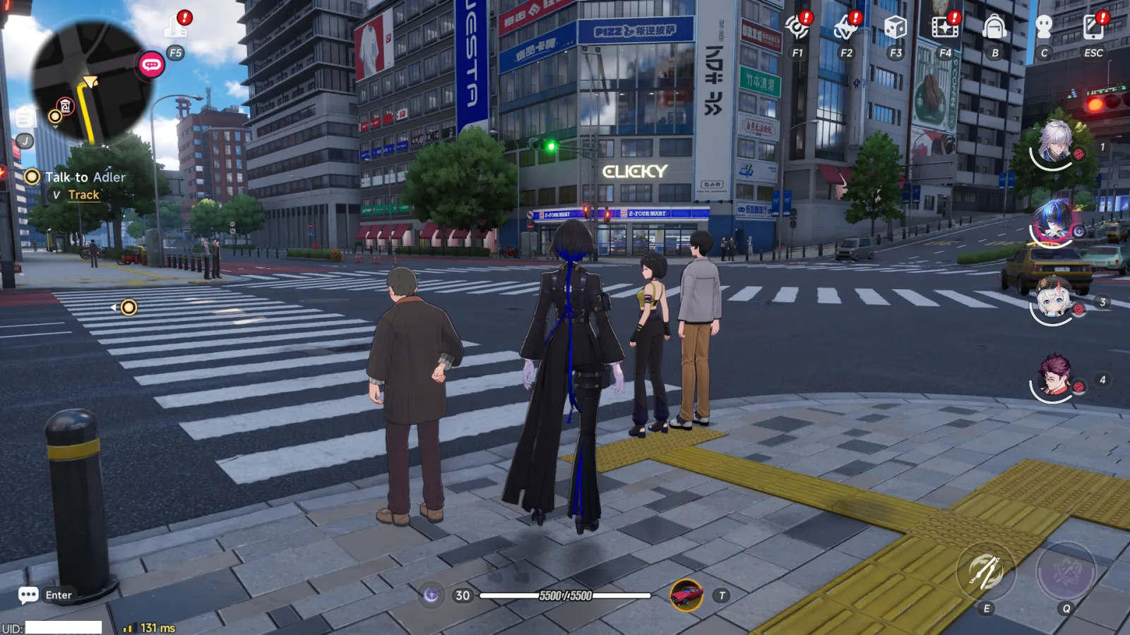 Character-switching action anchors the moment-to-moment combat